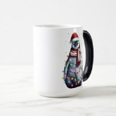 Cute Penguin Lover Funny Kerstfeestdag Gift Magische Mok (Voorkant rechts)