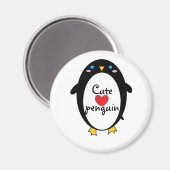 Cute Penguin Magneet (Voorkant / Achterkant)