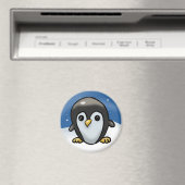 Cute Penguin Magneet (Insitu (Vaatwasser))