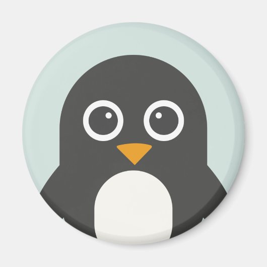 Cute Penguin Magnet (Voorkant)