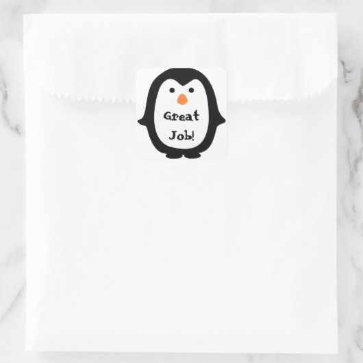 Cute Penguin Message Stickers (Tas)