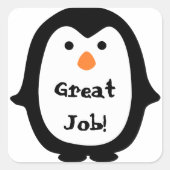 Cute Penguin Message Stickers (Voorkant)