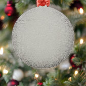 Cute Penguin met Earmuffs Peace and Joy Metalen Ornament