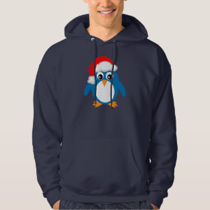 Cute Penguin met kerstkerstkerstkerstkerstkerstker Hoodie