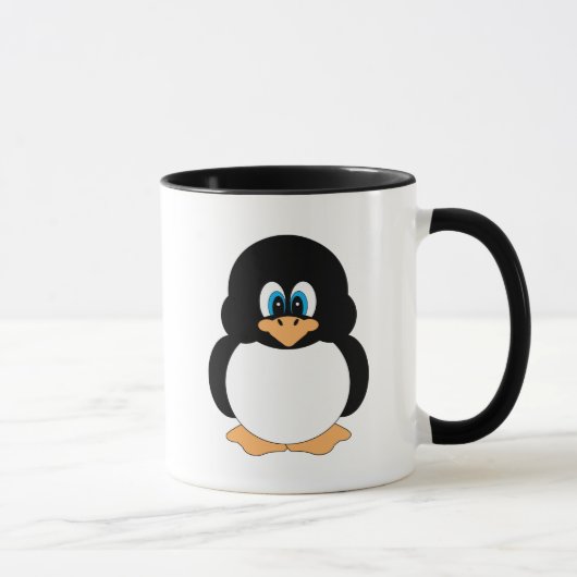 Cute Penguin Mok (Rechts)