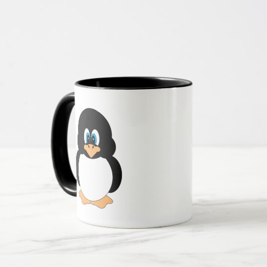 Cute Penguin Mok (Voorkant links)
