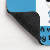 Cute Penguin mousepad Muismat (Hoek)