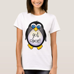 Cute Penguin Music heeft Oboe T-shirt