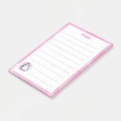 Cute Penguin Notitieblok Post-it® Notes (Schuin)