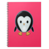 Cute Penguin Notitieboek (Voorkant)