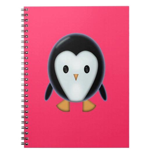 Cute Penguin Notitieboek (Voorkant)