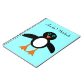 Cute Penguin  Notitieboek (Linkerzijde)