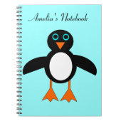 Cute Penguin  Notitieboek (Voorkant)