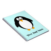 Cute Penguin Notitieboek (Rechterzijde)