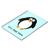 Cute Penguin Notitieboek (Linkerzijde)