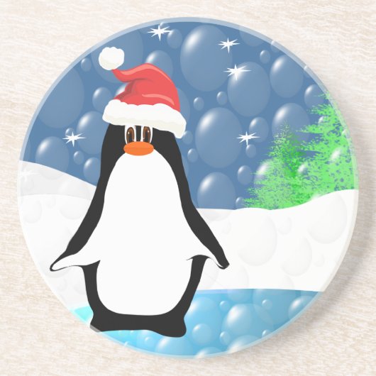 Cute Penguin Onderzetters (Voorkant)