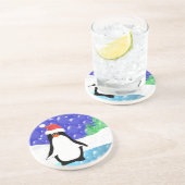 Cute Penguin Onderzetters (Zijkant)