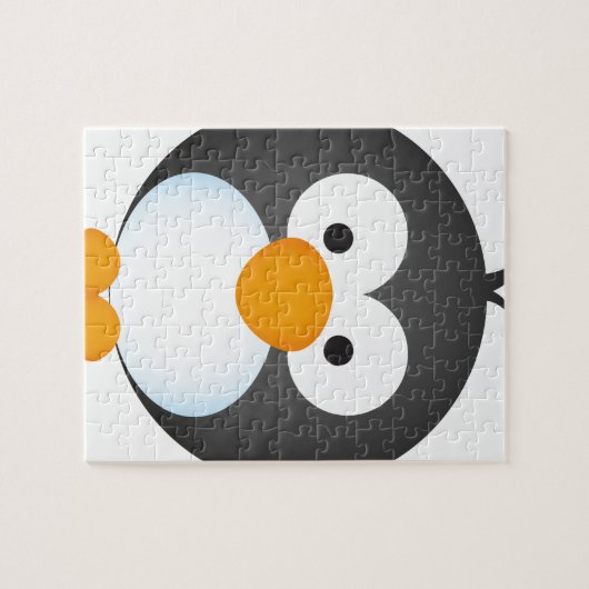 Cute Penguin-ontwerp Legpuzzel (Horizontaal)