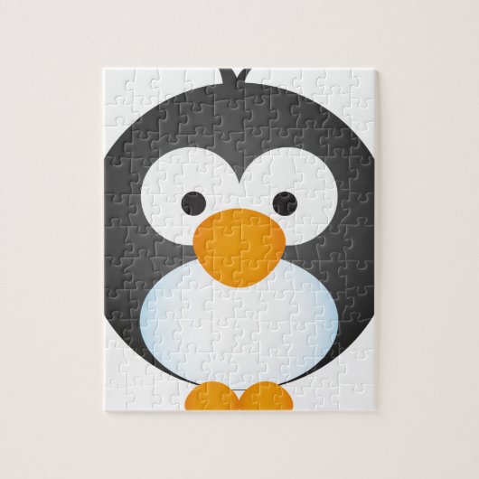 Cute Penguin-ontwerp Legpuzzel (Verticaal)