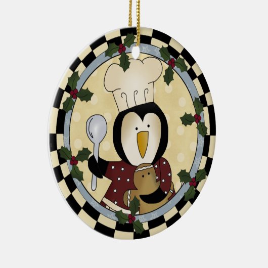 Cute Penguin Ornament (Rechts)