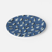 Cute Penguin Paper Borden Papieren Bordje (Gekanteld)