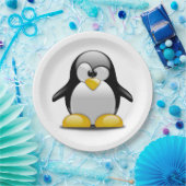 Cute Penguin Party Bord voor kinderen aanpassen (Feest)