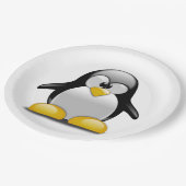 Cute Penguin Party Bord voor kinderen aanpassen (Gekanteld)