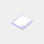 Cute Penguin Pastel Post-it Notes | Kawaii Sticky  (Schuin)