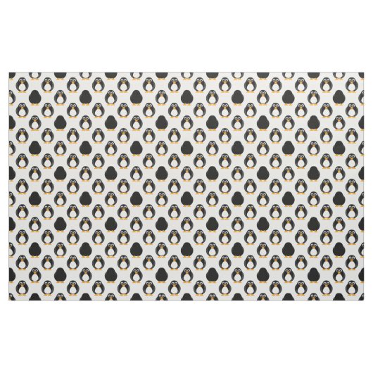 Cute Penguin Pattern Stof (Fat Quarter)