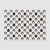 Cute Penguin Pattern Tissuepapier (Voorkant)