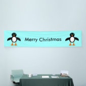 Cute Penguin Personalized Banner (Beurs)