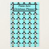 Cute Penguin Personalized Planner (Voorkant)