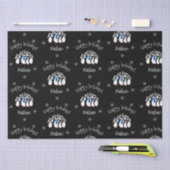 Cute Penguin Persoonlijke Kerstmis Tissuepapier (Craft)