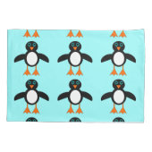 Cute Penguin Pillowcase Kussensloop (Achterkant)