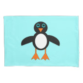 Cute Penguin Pillowcase Kussensloop (Voorkant)