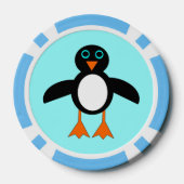 Cute Penguin Poker Chips (Achterkant)