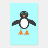 Cute Penguin Post merkt Pad op Post-it® Notes (Voorkant)
