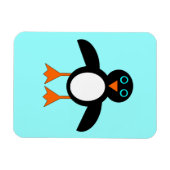 Cute Penguin Premium Magnet Magneet (Horizontaal)