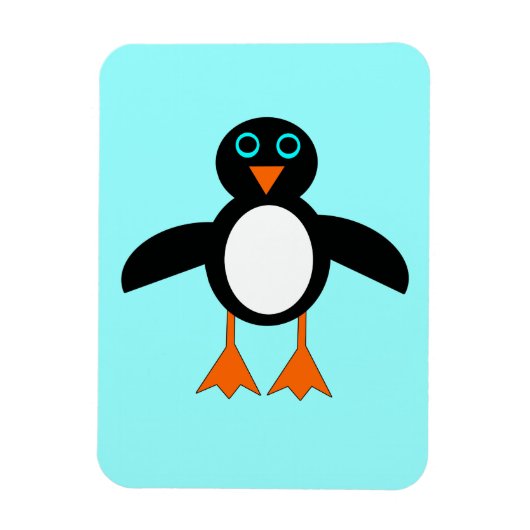 Cute Penguin Premium Magnet Magneet (Verticaal)