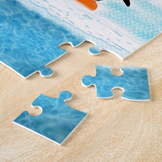 Cute Penguin Puzzle Legpuzzel (Zijkant)