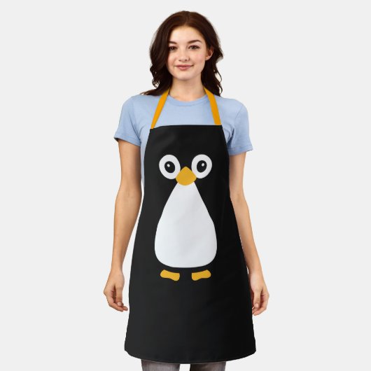 Cute Penguin Schort (Gedragen)