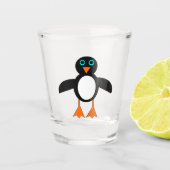 Cute Penguin Shot Glas (Voorkant)