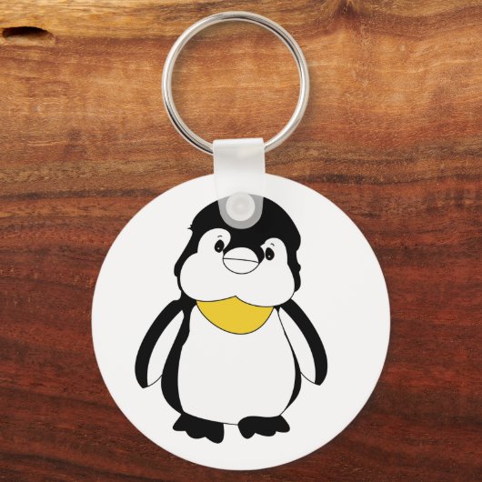 Cute Penguin Sleutelhanger (Voorkant)