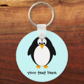 Cute Penguin Sleutelhanger (Voorkant)