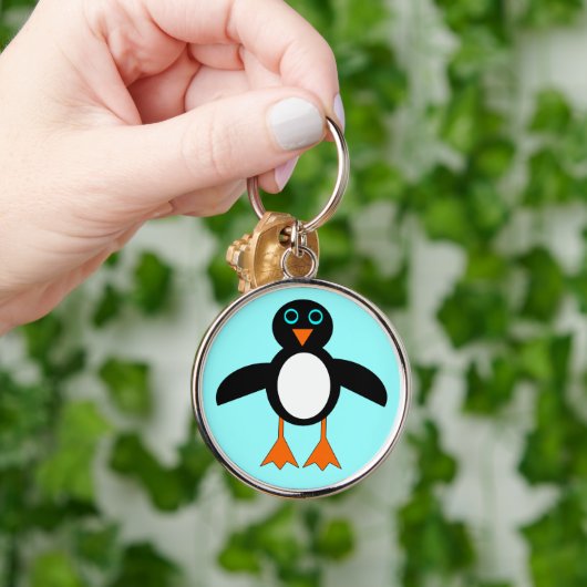 Cute Penguin Sleutelhanger (Hand)