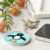 Cute Penguin Sleutelhanger (Zijkant)
