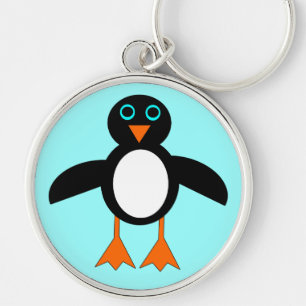Cute Penguin Sleutelhanger