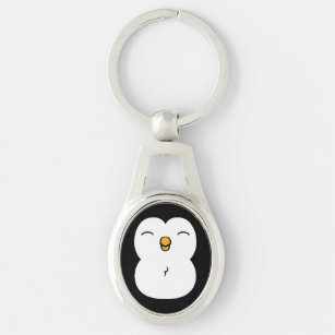 Cute Penguin Sleutelhanger