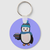 Cute Penguin Sleutelhanger (Voorkant)