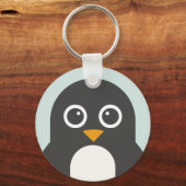 Cute Penguin Sleutelhanger (Voorkant)
